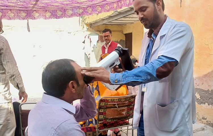 Sight First: Free Eye Screening & Cataract Surgery Camp by New G9 Jansewa Foundation